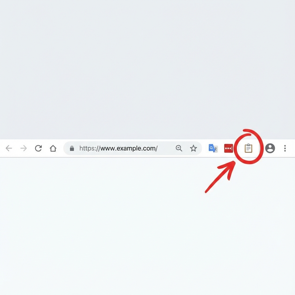 Extension Icon in Toolbar