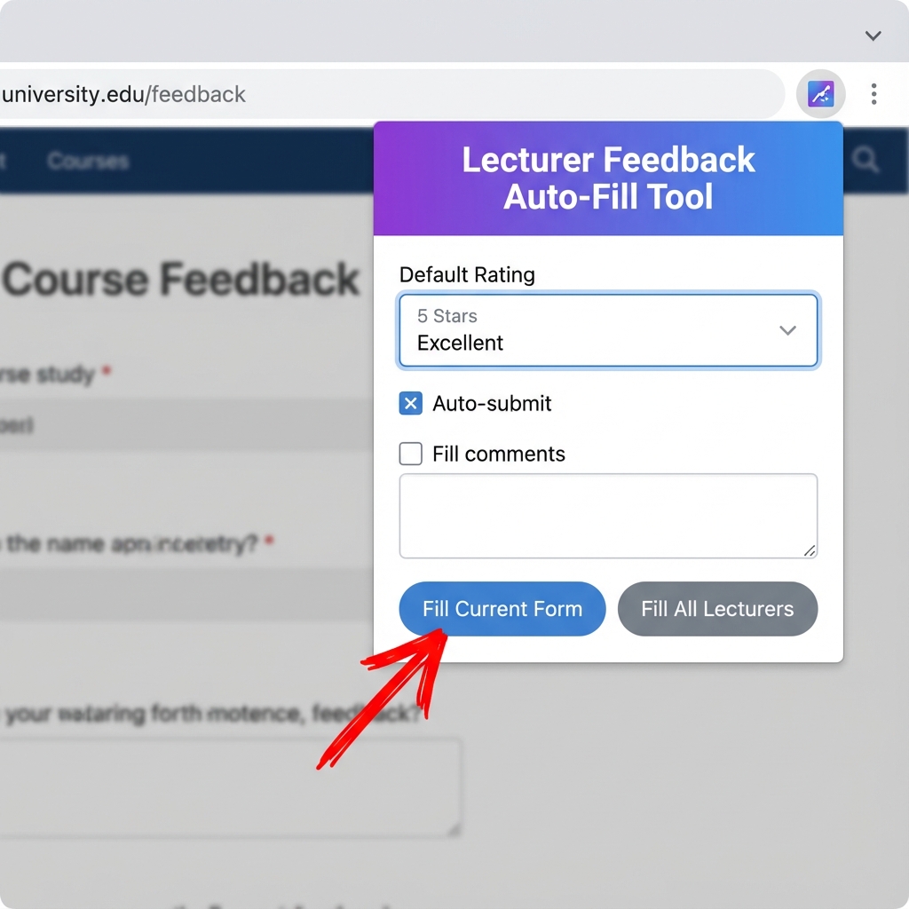 Extension Popup Interface